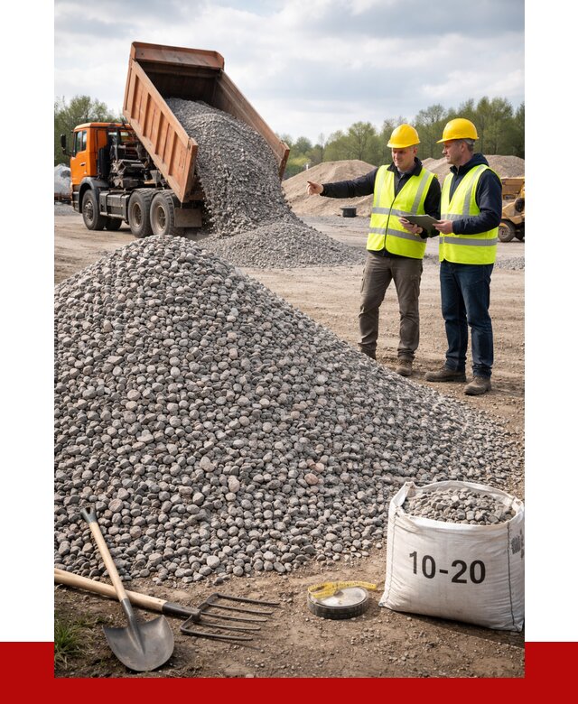 Гранитный щебень фракция 10-20 в Усинске от 4300 руб.|ПРОНЕРУДСнс