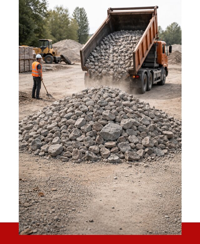 Гранитный щебень фракция 70-150 в Усинске от 1689 | ПРОНЕРУДСнс