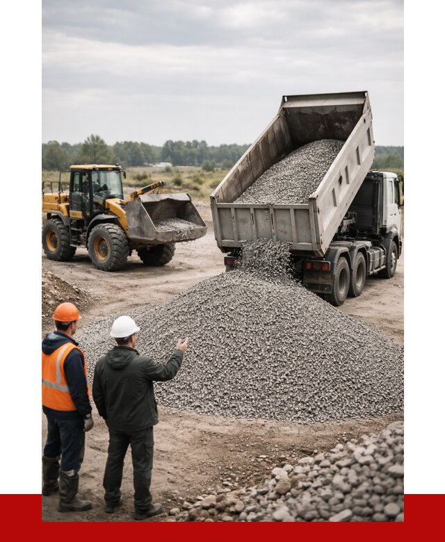 гравийный щебень фракция 3-10 в Усинске от 3276 р. ПРОНЕРУДСнс