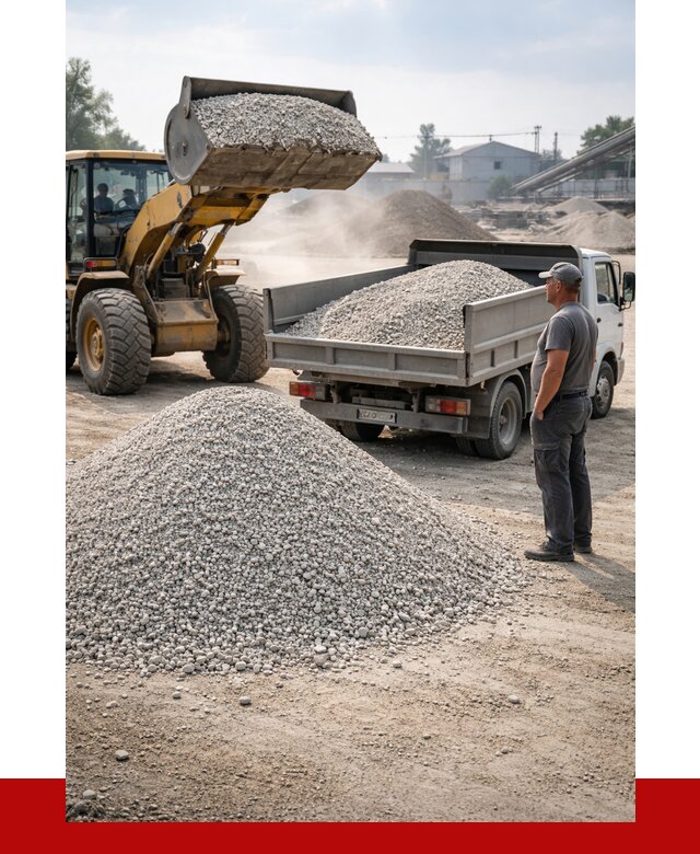 Известняковый щебень фр. 0-5 в Усинске от 4300 р. | ПРОНЕРУДСнс