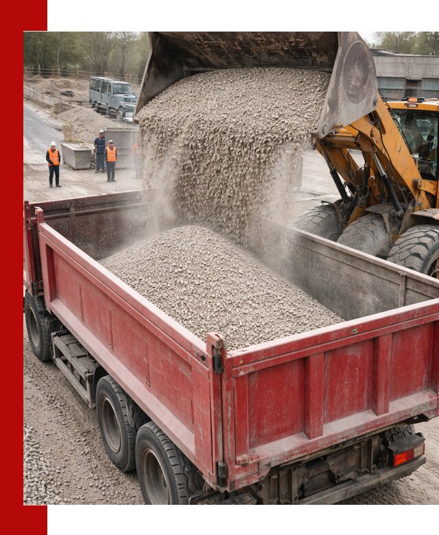 Купить известняковый щебень фракции 0-5 с доставкой в Усинске