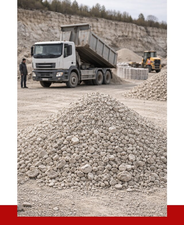 Известняковый щебень фракция 5-20 в Усинске, 4300 р. ПРОНЕРУДСнс