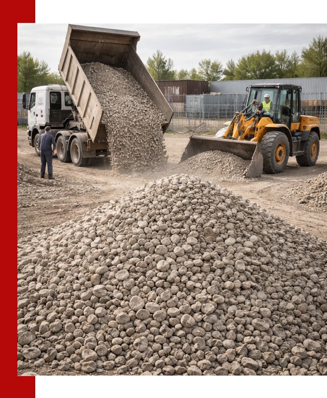 Доломитовый щебень фракции 20–41 с доставкой в Усинске