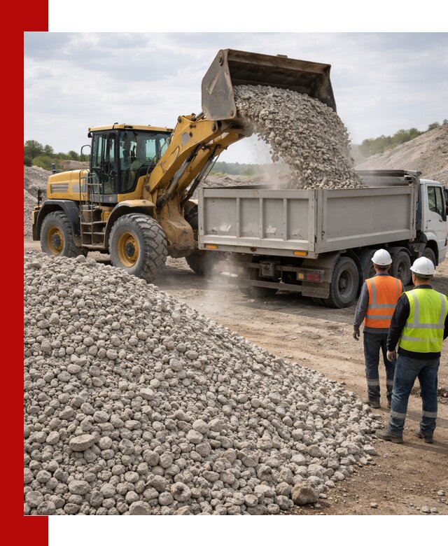 Доломитовый щебень фракция 40–71 доставка и продажа в Усинске