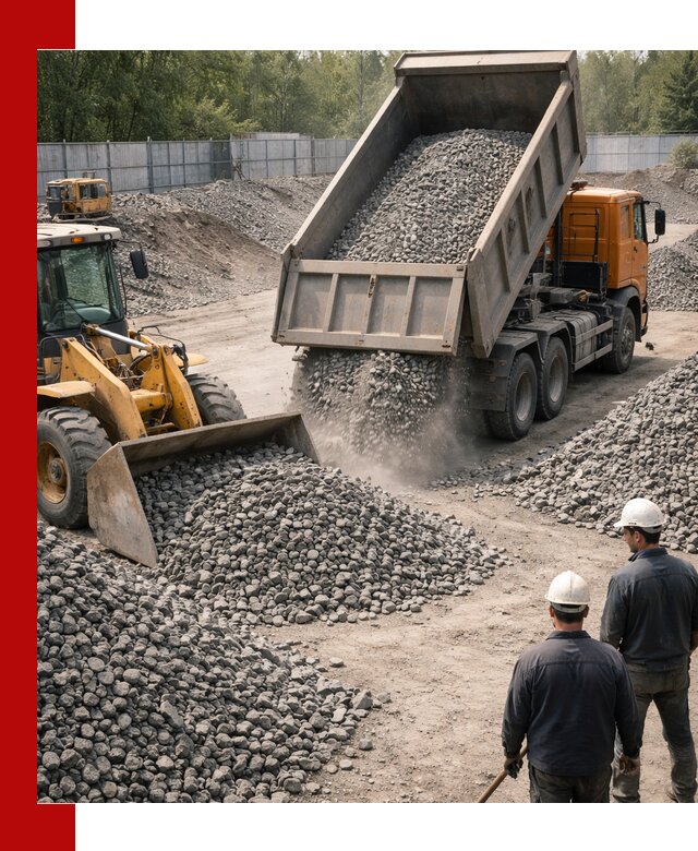 Шлаковый щебень фракция 20-40 доставка и продажа в Усинске