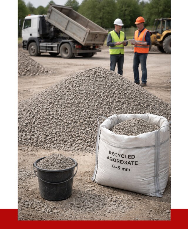 Вторичный щебень фракция 0-5 в Усинске от 1638 р. ПРОНЕРУДСнс