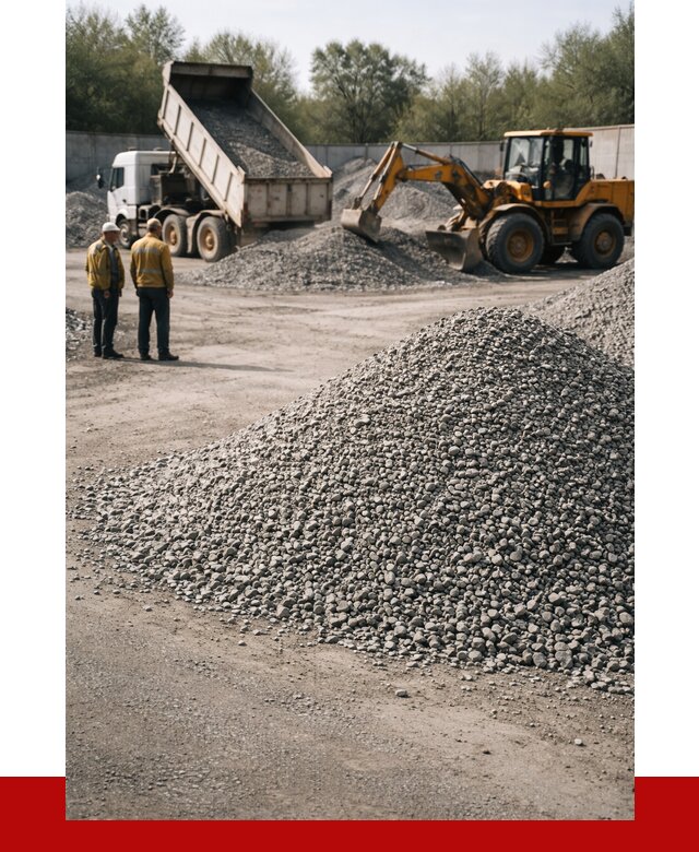 Вторичный щебень фр. 5-20 в Усинске от 1638 р. - ПРОНЕРУДСнс