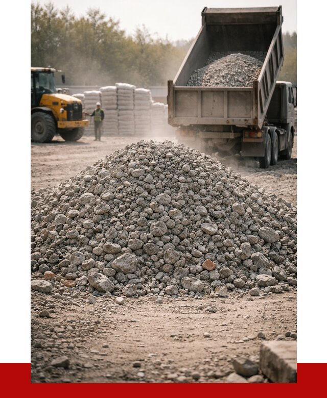 Вторичный щебень фракция 70-150 в Усинске от 1433 р. | ПРОНЕРУДСнс