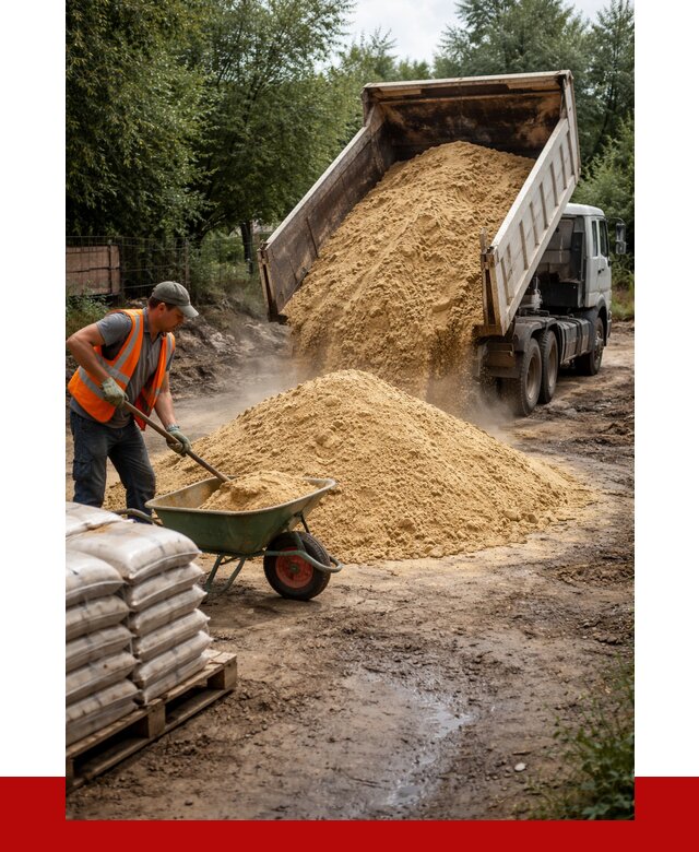 Купить песок с доставкой в Усинске от 1843 р. | ПРОНЕРУДСнс