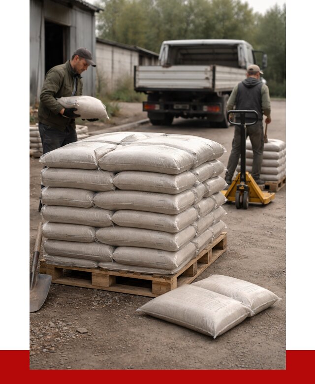 Речной песок в мешках в Усинске от 4300 р. | ПРОНЕРУДСнс
