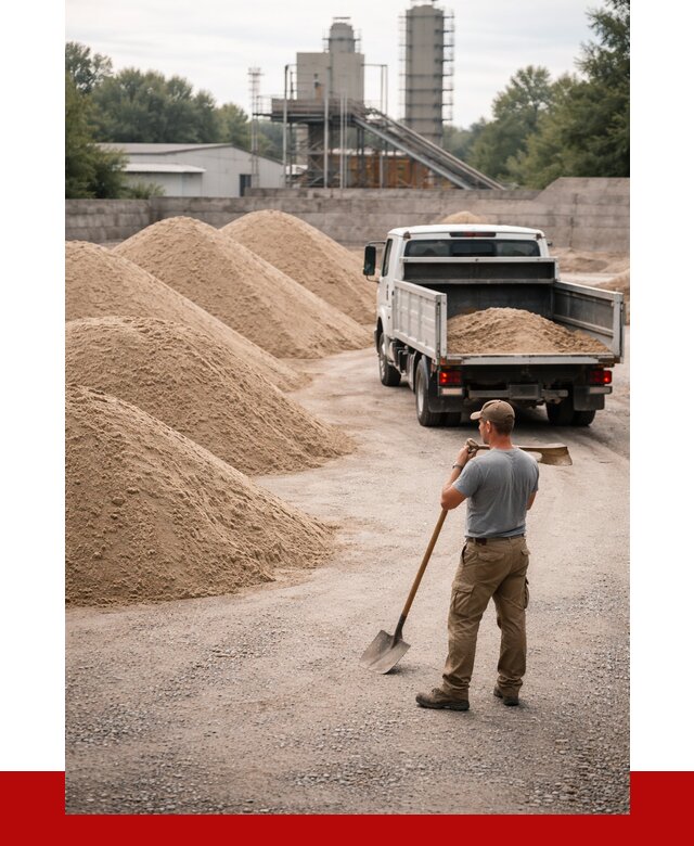 Мытый песок в Усинске от 1280 р. с доставкой ПРОНЕРУДСнс