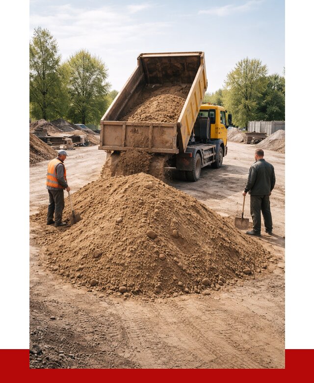 Пескогрунт в Усинске от 4300 р. с доставкой от ПРОНЕРУДСнс