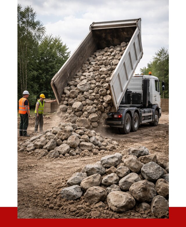 Купить булыжник в Усинске с доставкой от 4607 р. за куб | ПРОНЕРУДСнс