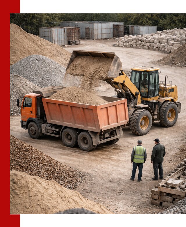 Доставка сыпучих смесей и смесей для стройки в Усинске