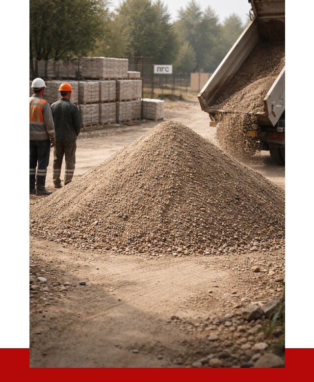 ПГС С1 с доставкой в Усинске от 2867 р. за куб | ПРОНЕРУДСнс