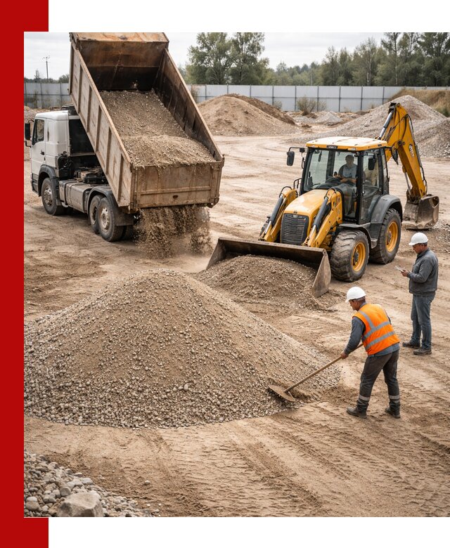 Поставка и доставка ПГС С4 в мешках и самосвалах в Усинске
