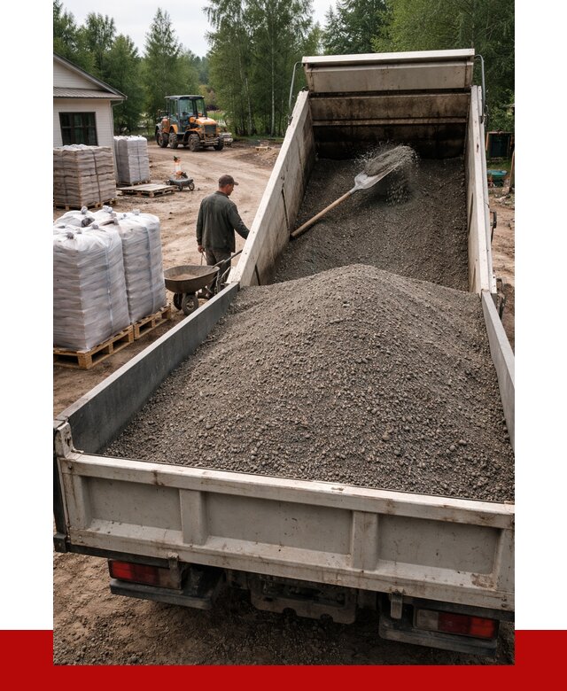 ЩПС с доставкой в Усинске от 2150 р. за куб | ПРОНЕРУДСнс