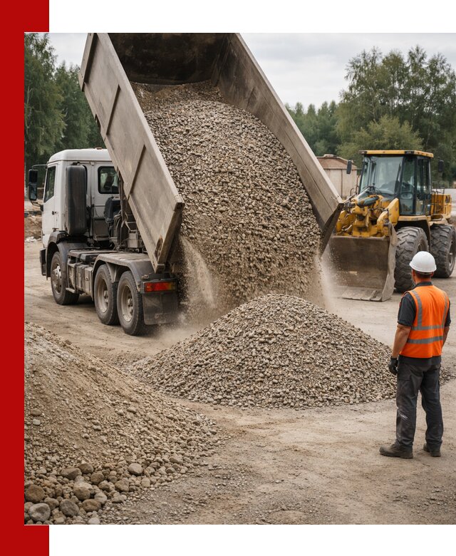 Доставка щпс в Усинске — щебеночно-песчаная смесь под заборы и дорожки