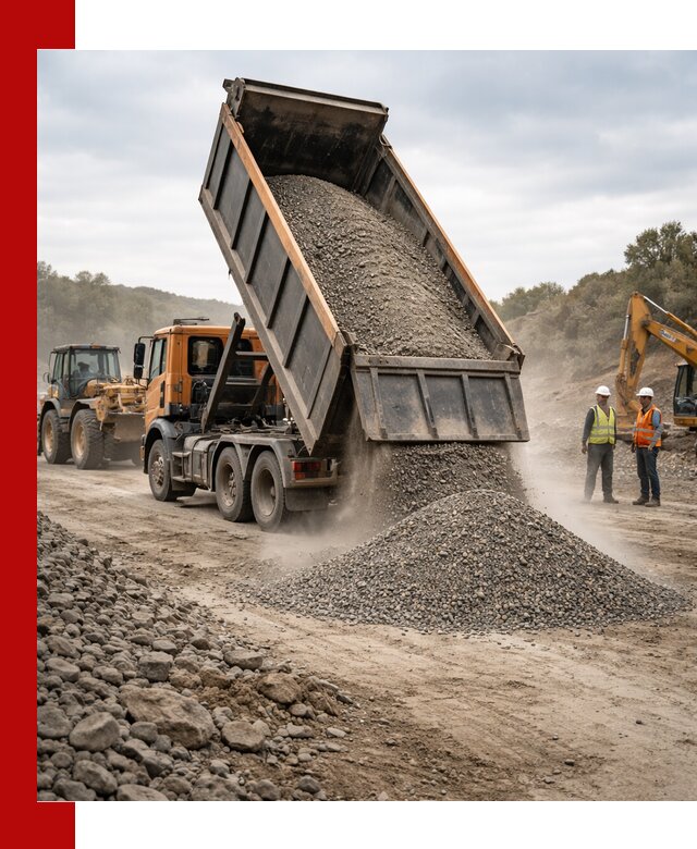 Щебёночно-песчаная смесь ЩПС С1 с доставкой в Усинске