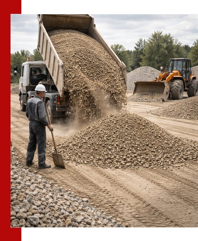 Доставка щпс С3 в Усинске самосвалами и бортовыми грузовиками