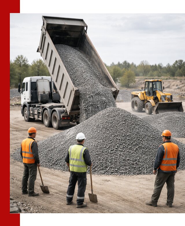 Доставка и продажа гранитной крошки в Усинске