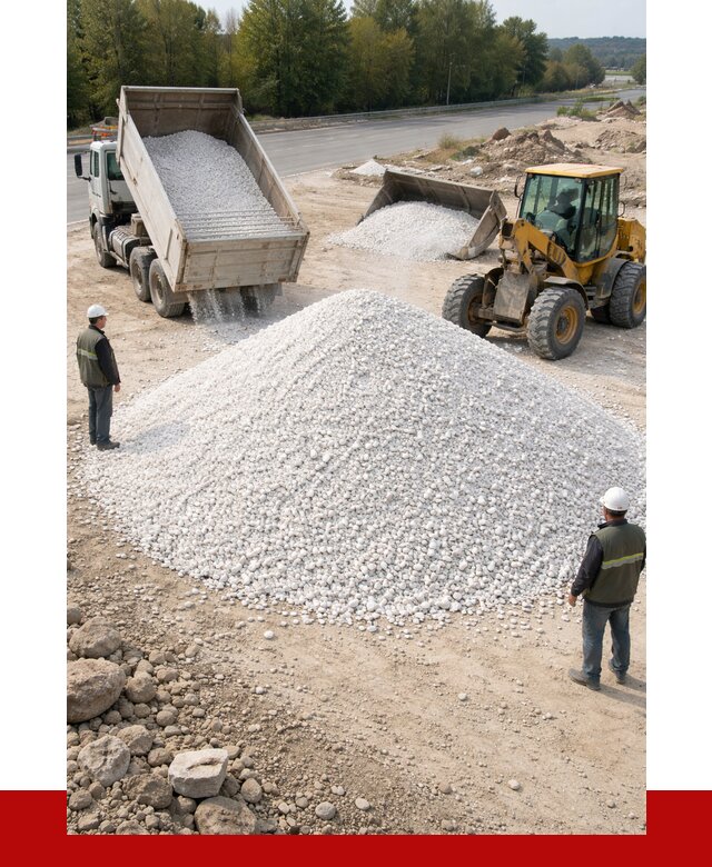 Белая мраморная крошка в Усинске от 4300 р. с доставкой | ПРОНЕРУДСнс