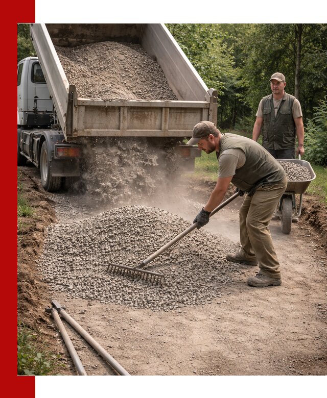 Каменная крошка для дорожек с доставкой в Усинске