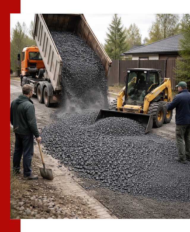 Крошка габбро с доставкой в Усинске для строительных работ