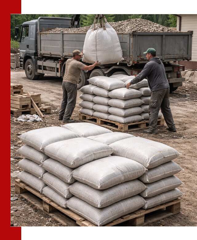 Керамзит в мешках с доставкой в Усинске от компании-поставщика