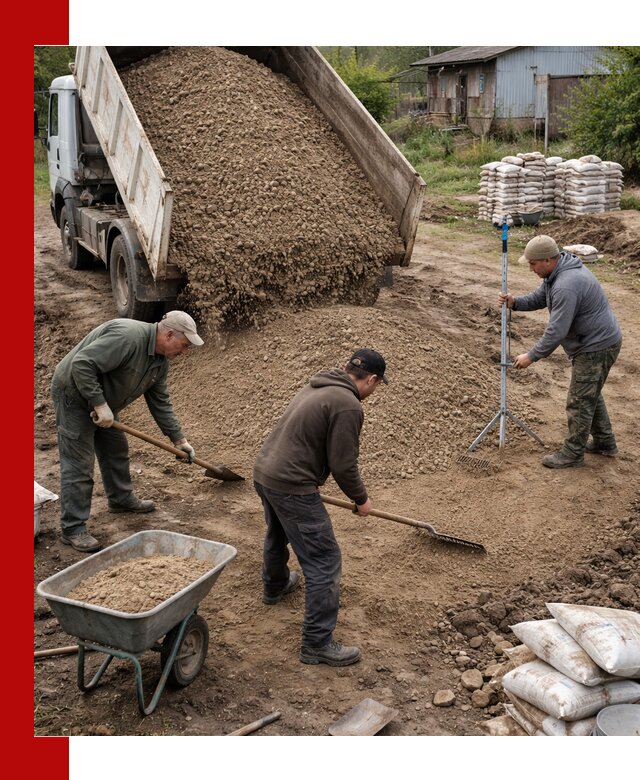 Керамзитовый песок с доставкой в Усинске оптом и в розницу