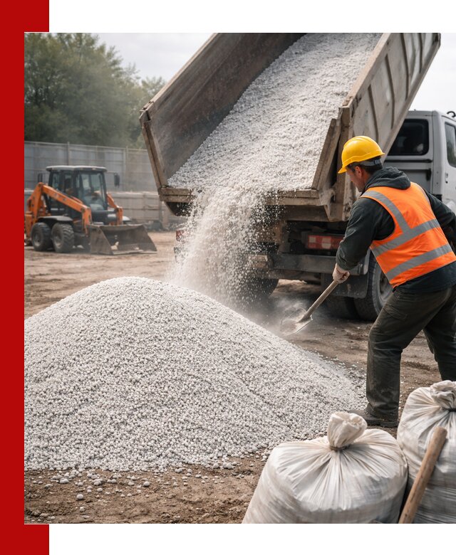 Доставка перлита вспученного в Усинске оптом и в розницу