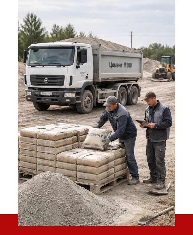 Купить цемент м500 с доставкой в Усинске от 5324 р. | ПРОНЕРУДСнс