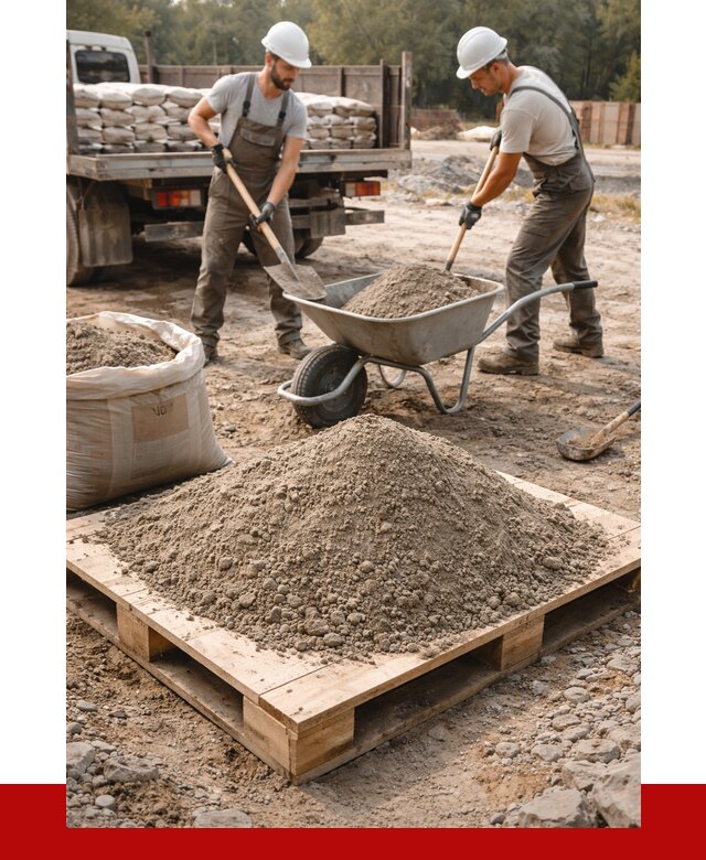 Цементно песчаная смесь М100 в Усинске от 5324 р. за куб | ПРОНЕРУДСнс