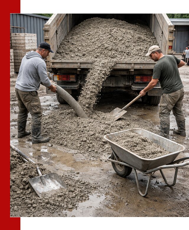 Цементно-песчаная смесь М150 доставка в Усинске