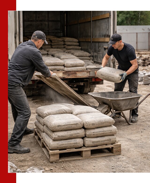 Пескобетон М300 с доставкой в Усинске по выгодной цене