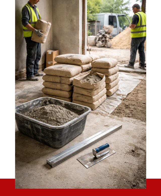 Купить сухую смесь для стяжки в Усинске от 4607 р. | ПРОНЕРУДСнс