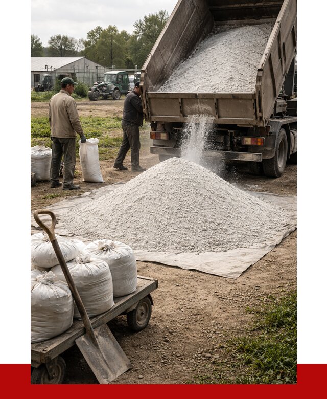 Купить известняковая мука в Усинске от 4300 р. за куб | ПРОНЕРУДСнс