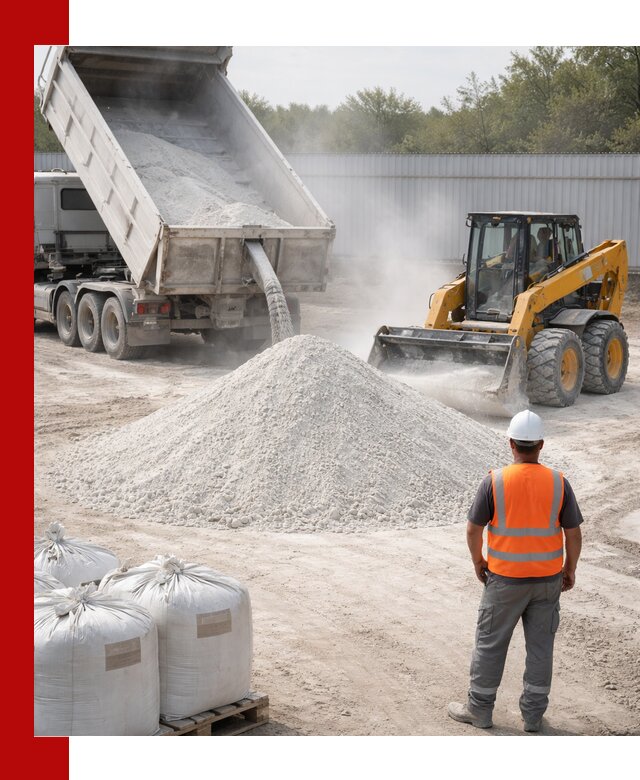 Доставка и продажа известняковой муки в Усинске