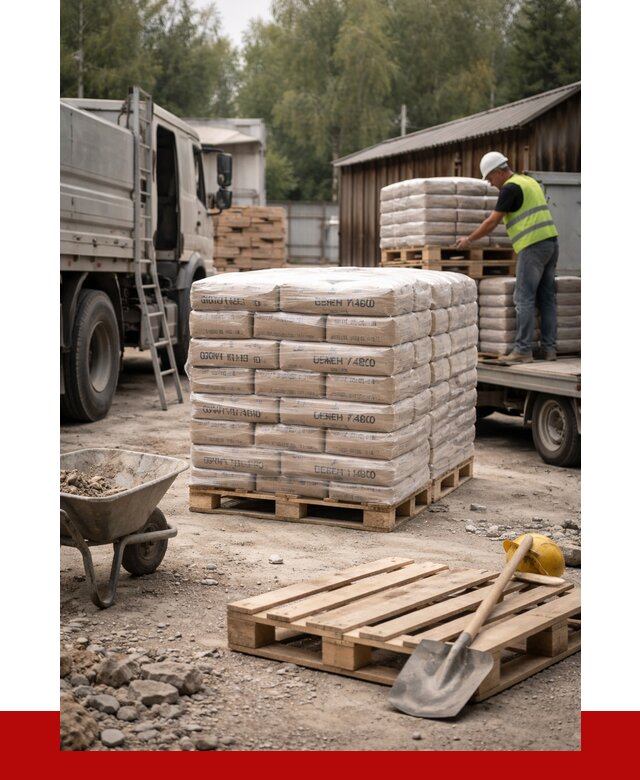 Купить цемент М400 в Усинске от 4300 р. с доставкой | ПРОНЕРУДСнс