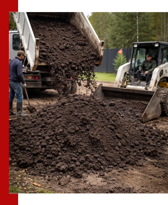 Плодородный грунт с доставкой в Усинске для садов и огородов