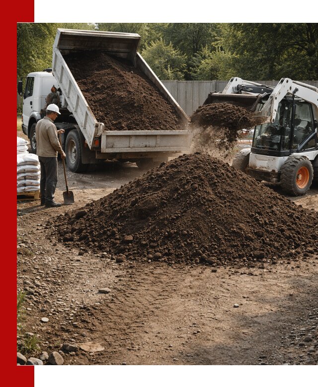 Доставка растительного грунта в Усинске от производителя оптом и в розницу