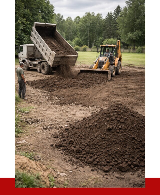 Грунт для выравнивания участка в Усинске от 1229 р. | ПРОНЕРУДСнс