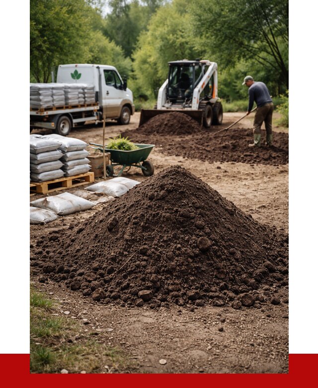 Грунт для озеленения с доставкой в Усинске от 1843 р. | ПРОНЕРУДСнс