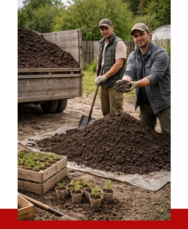 Грунт для рассады в Усинске от 4300 р. с доставкой | ПРОНЕРУДСнс