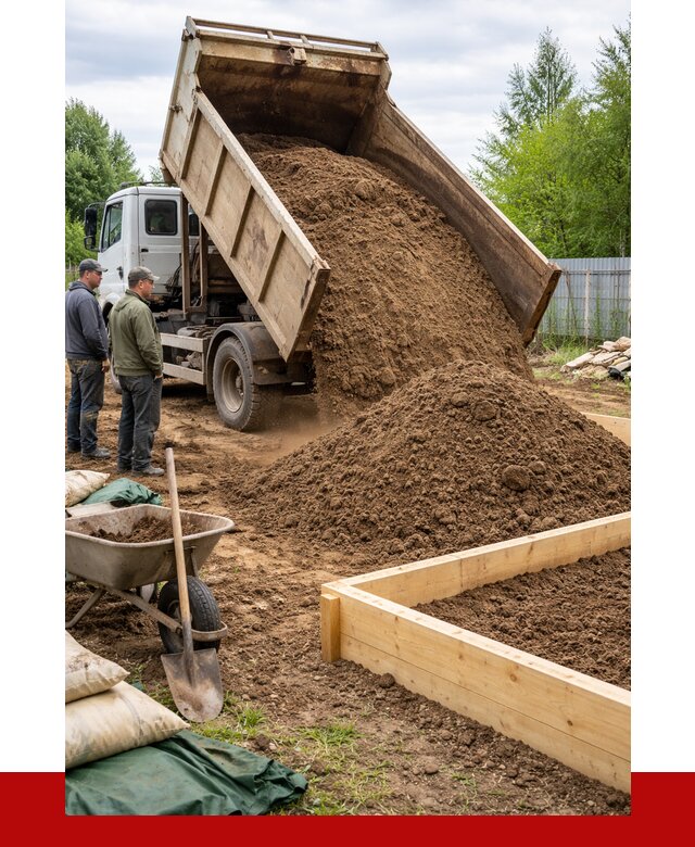 Торфо песчаная смесь в Усинске с доставкой от 1894 р. | ПРОНЕРУДСнс
