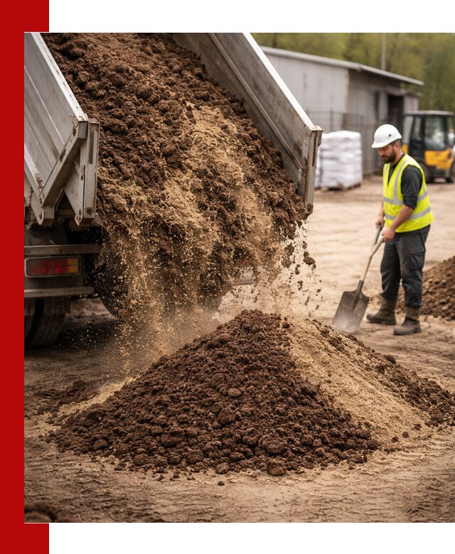 Доставка торфо-песчаной смеси в Усинске для строительства и озеленения