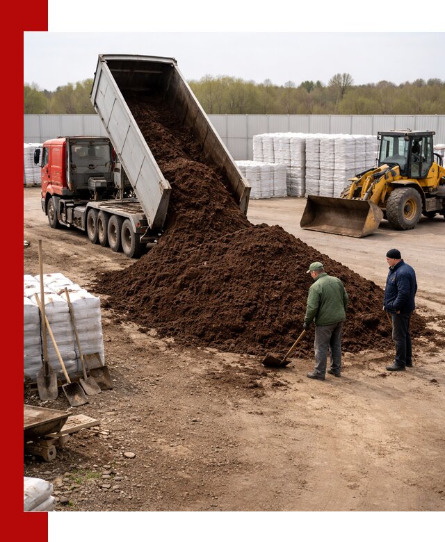Доставка торфяных смесей оптом и в розницу в Усинске