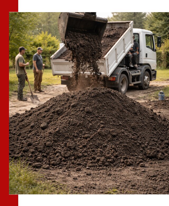 Доставка и продажа чернозема в Усинске оптом и в розницу