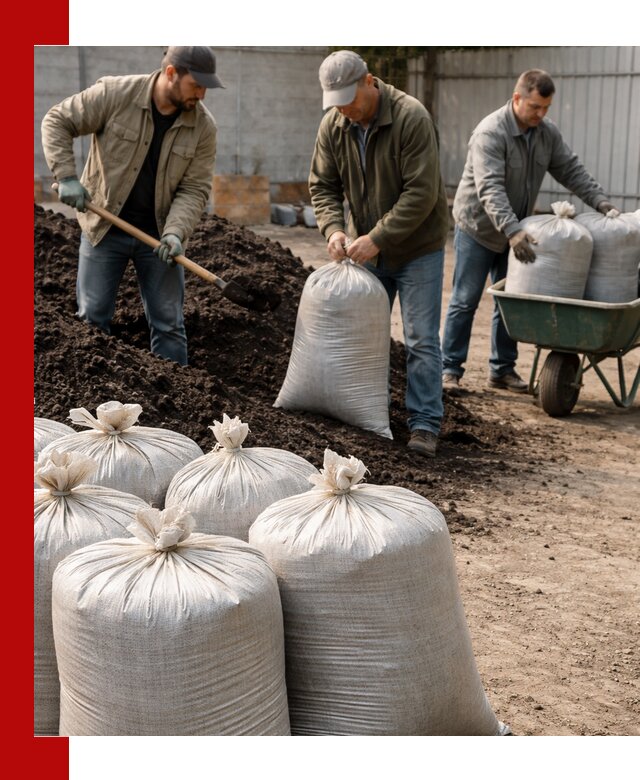 Купить чернозем в мешках с доставкой в Усинске