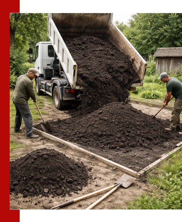 Купить чистый чернозем для огорода с доставкой в Усинске